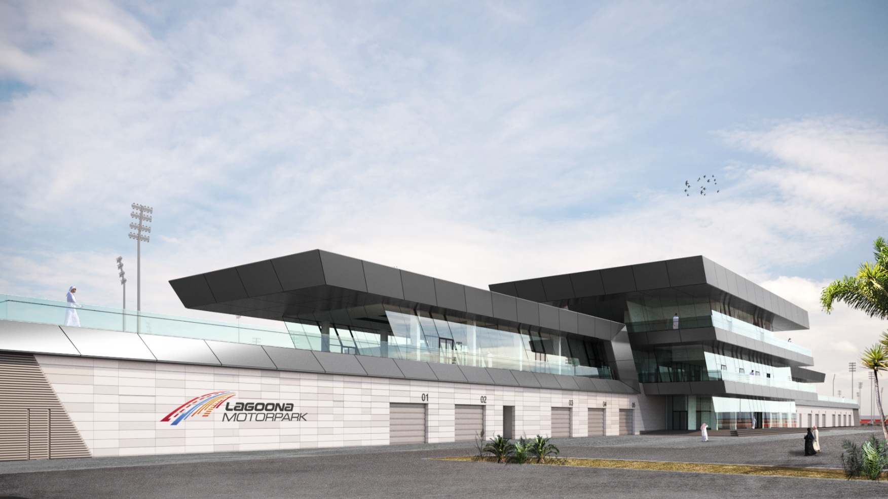 Motorpark Pit Building